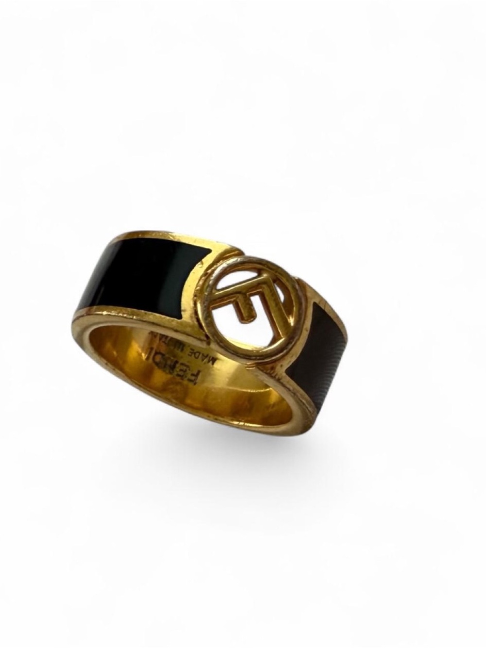 FENDI — Fendita Two-tone Ring